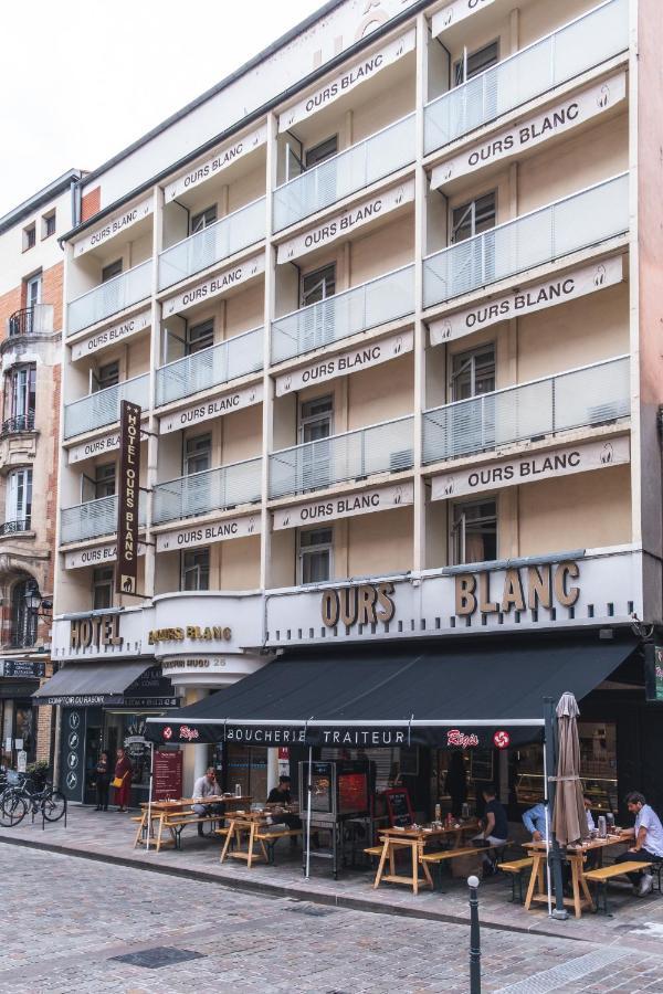 Hotel Ours Blanc - Victor Hugo Toulouse Eksteriør bilde